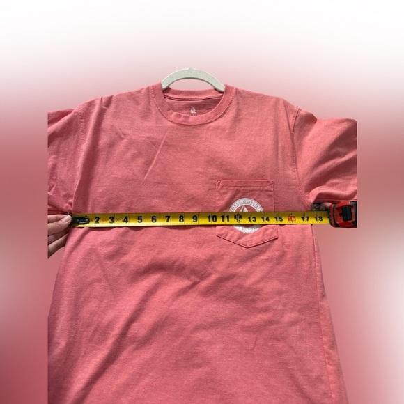 Tidell Clothing Men’s T-Shirt - Size Small, Salmon Color - Picture 4 of 7